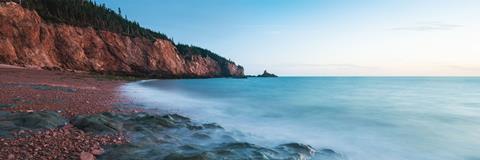 Bay of Fundy, east coast of Canada