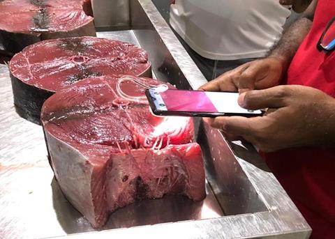 GoMicro’s AI technology is as effective as humans at detecting spoiled tuna Photo: GoMicro