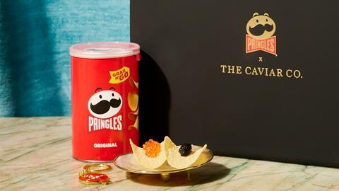 Pringles x The Caviar Co