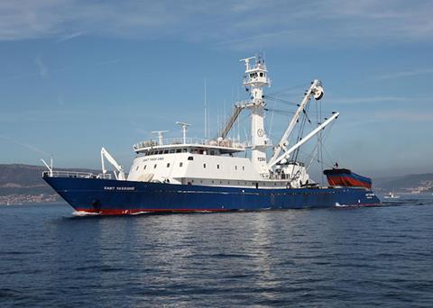 Jealsa vessels operate in the Atlantic Ocean and primarily fish skipjack tuna