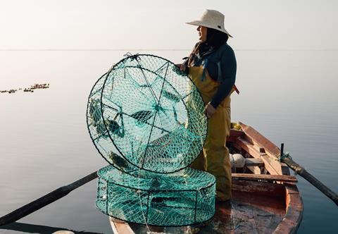 Tunisia fisherwoman
