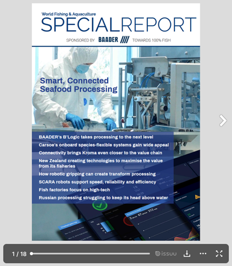 Special Report Preview - Smart, Connected Seafood Processing