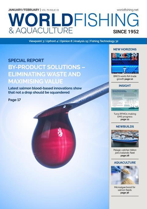 World Fishing & Aquaculture Cover January-February 2025